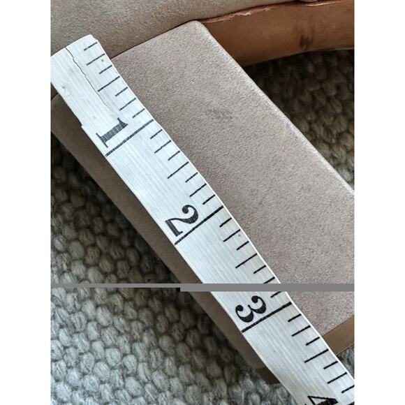 Schutz Womens Size 9.5 Neutral Beige Cibby Suede Heel Bootie Boots - Picture 12 of 12